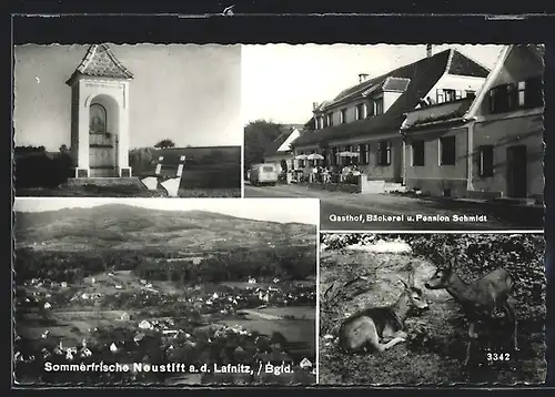 AK Neustift a. d. Lafnitz, Gasthof, Bäckerei & Pension Schmidt