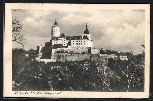 AK Forchtenstein, Blick auf das Schloss