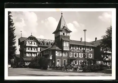 AK Hundseck b. Bühl /Schwarzwald, Blick auf das Kurhaus Hundseck