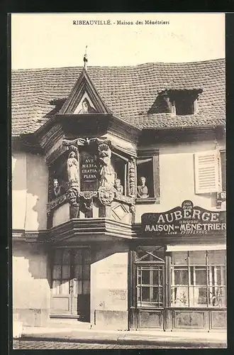 AK Ribeauvillé, Maison des Menetriers