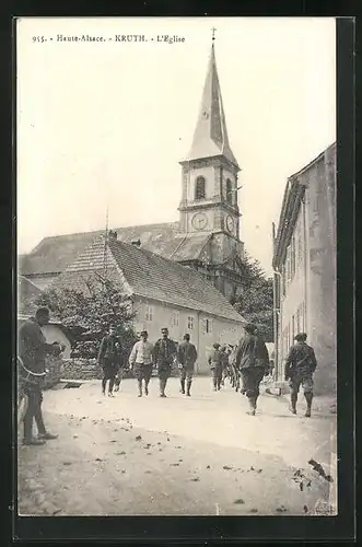 AK Kruth, Rue et l'Eglise