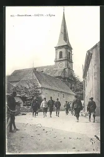 AK Krüth, L'Eglise, Soldats