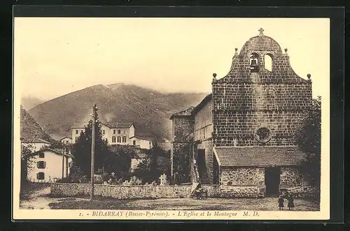 AK Bidarray, L`Eglise et la Montagne
