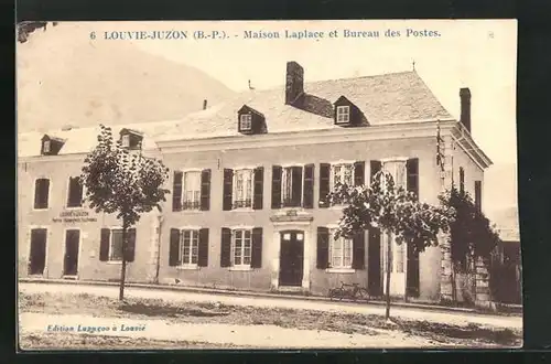 AK Louvie-Juzon, Maison Laplace et Bureau des Postes