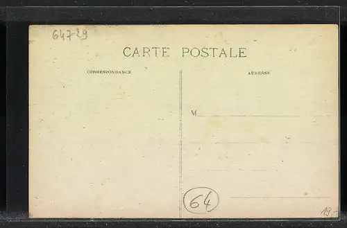 AK Artix, La Poste, Ansicht vom Postamt