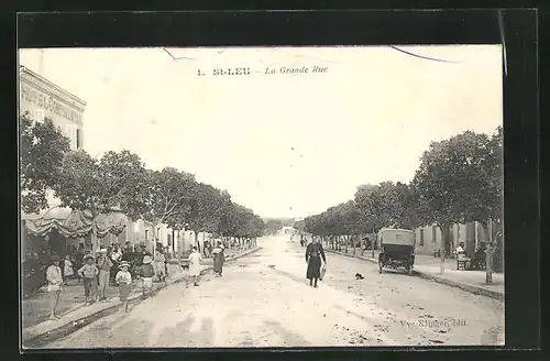 AK St-Leu, La Grande Rue