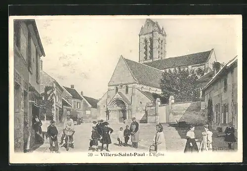 AK Villers-Saint-Paul, L`Eglise