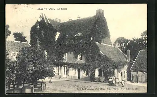 AK Eragny, La Ferme, Herrschaftliches Haus