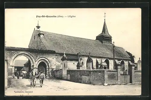 AK Fay-St-Quentin, L`Eglise, Kirche