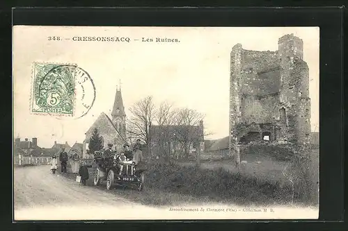 AK Cressonssacq, Les Ruines
