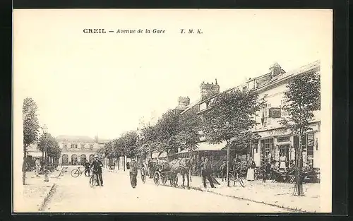 AK Creil, Avenue de la Gare