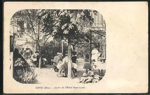 AK Coye, Jardin de l`Hotel Saint-Louis