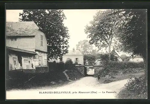 AK Blargies-Belleville, La Passerelle