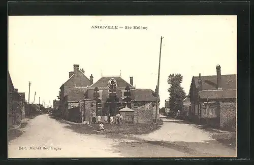 AK Andeville, Ste Hèlène, Strassenpartie