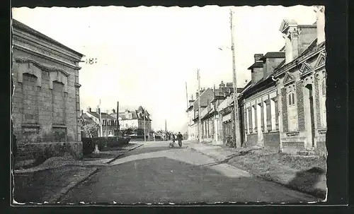 AK Ressons-sur-Matz, Route de Compiègne