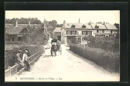 AK Rethondes, Entrée du Village, Hotel-Restaurant du Pont