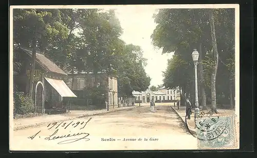 AK Senlis, Avenue de la Gare