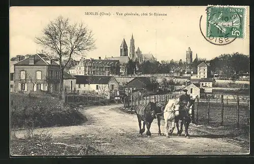 AK Senlis, Vue générale, Côté St-Etienne