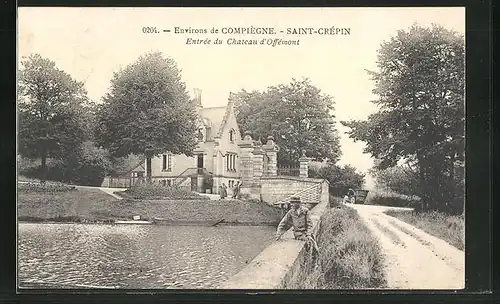 AK Saint-Crépin, Entrée du Chateau d`Offémont