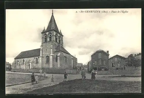 AK Ste-Geneviéve, Place de l`Eglise