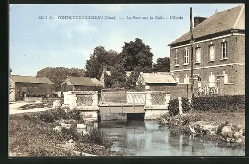 AK Fontaine-Bonneleau, Le Pont sur la Cella
