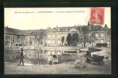 AK Hétomesnil, La Ferme, Ancienne Ferme-École