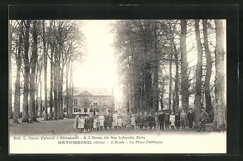 AK Hétomesnil, L`Ecole, La Place Publique