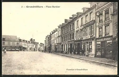 AK Grandvilliers, Place Barbier