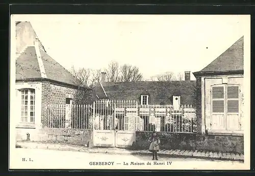 AK Gerberoy, La Maison de Henri IV