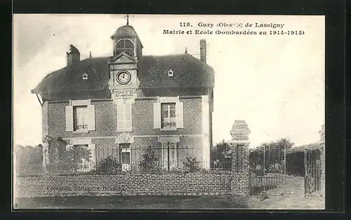 AK Gury, Mairie et Ecole