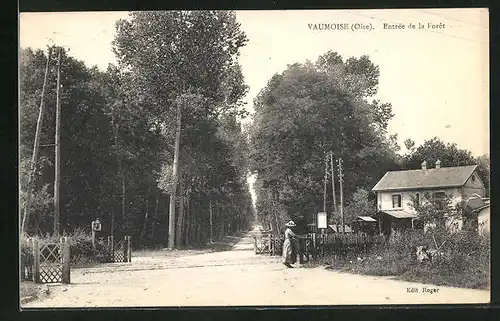 AK Vaumoise, Entrée de la Foret