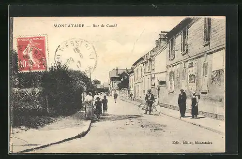 AK Montataire, Rue de Condé