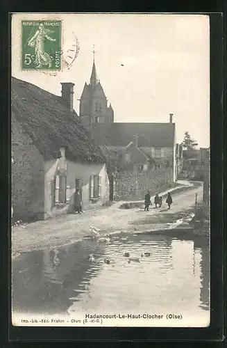 AK Hadancourt-le-haut-Chlocher, Strassenpartie