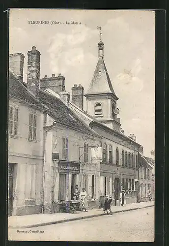 AK Fleurines, La Mairie