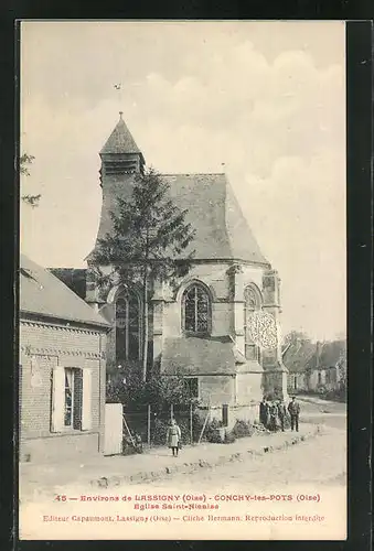 AK Lassigny, Eglise Saint-Nieaise