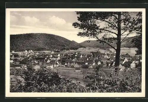 AK Immendingen / Donau, Panoramablick auf den Ort