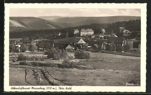 AK Masserberg / Thür. Wald, Teilansicht