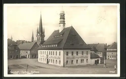 AK Neustadt i. Sachsen, Rathaus