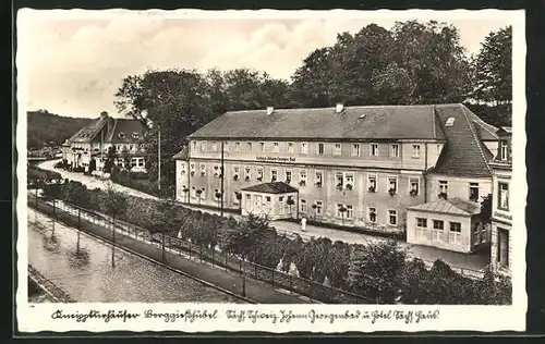 AK Berggiesshübel, Hotel-Kurhaus Johann Georgenbad