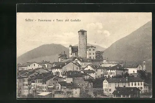 AK Feltre, Panorama e Torre del Castello