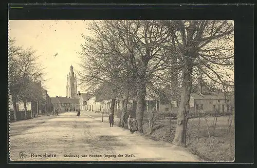 AK Roeselaere, Steenweg van Meenen