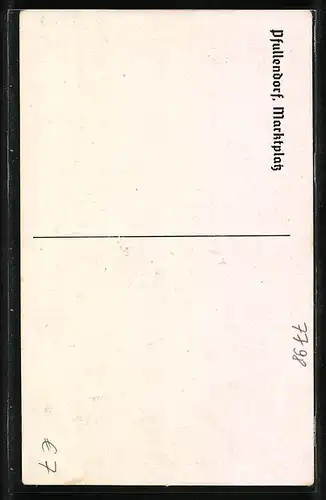 AK Pfullendorf, Auf dem Marktplatz