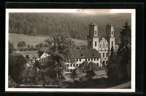 AK Frauenalb, Ansicht der Klosterruine