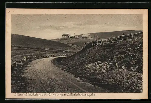 AK Bad Belchen, Ansicht mit Belchenstrasse