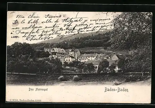 AK Baden-Baden, Das Herrengut