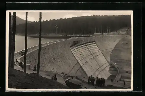 AK Schwarzenbach b. Forbach, Schwarzenbachtalsperre, Murgwerk