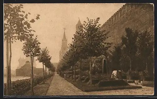 AK Moskau, Partie am Kreml