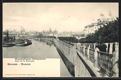 AK Moscou, Quai de la Moscowa