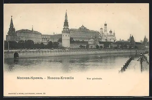 AK Moskau, Vue Generale, Kreml