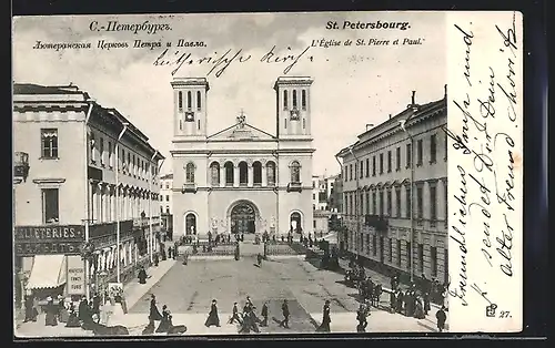 AK St. Petersbourg, L`Eglise de St. Pierre et Paul